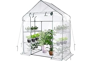 Portable Mini Walk-in Greenhouse: Outdoor Oasis for Plant Lovers