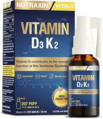 Nutraxin D3K2 Vitamin 30 Ml