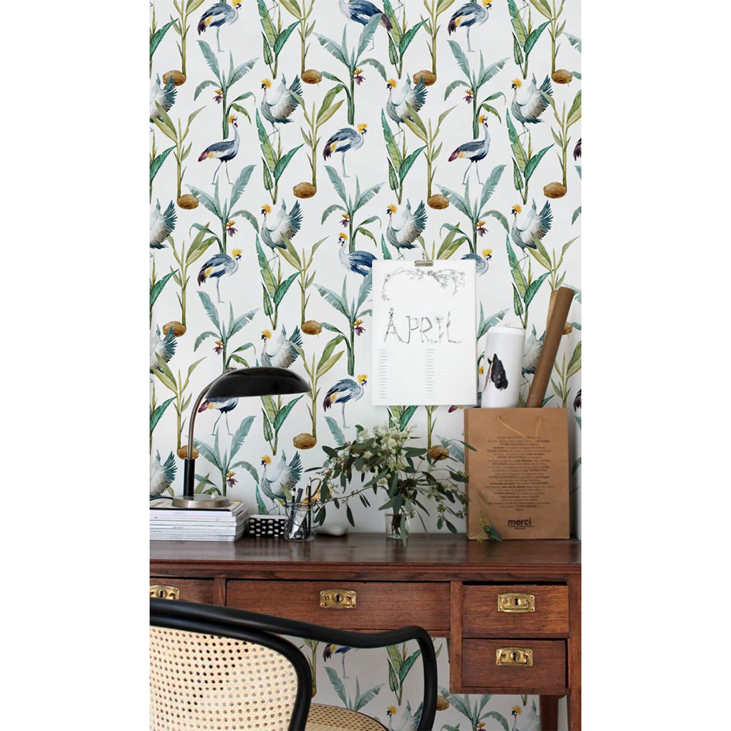 Papier peint mural salon et chambre décor Matin 290x290