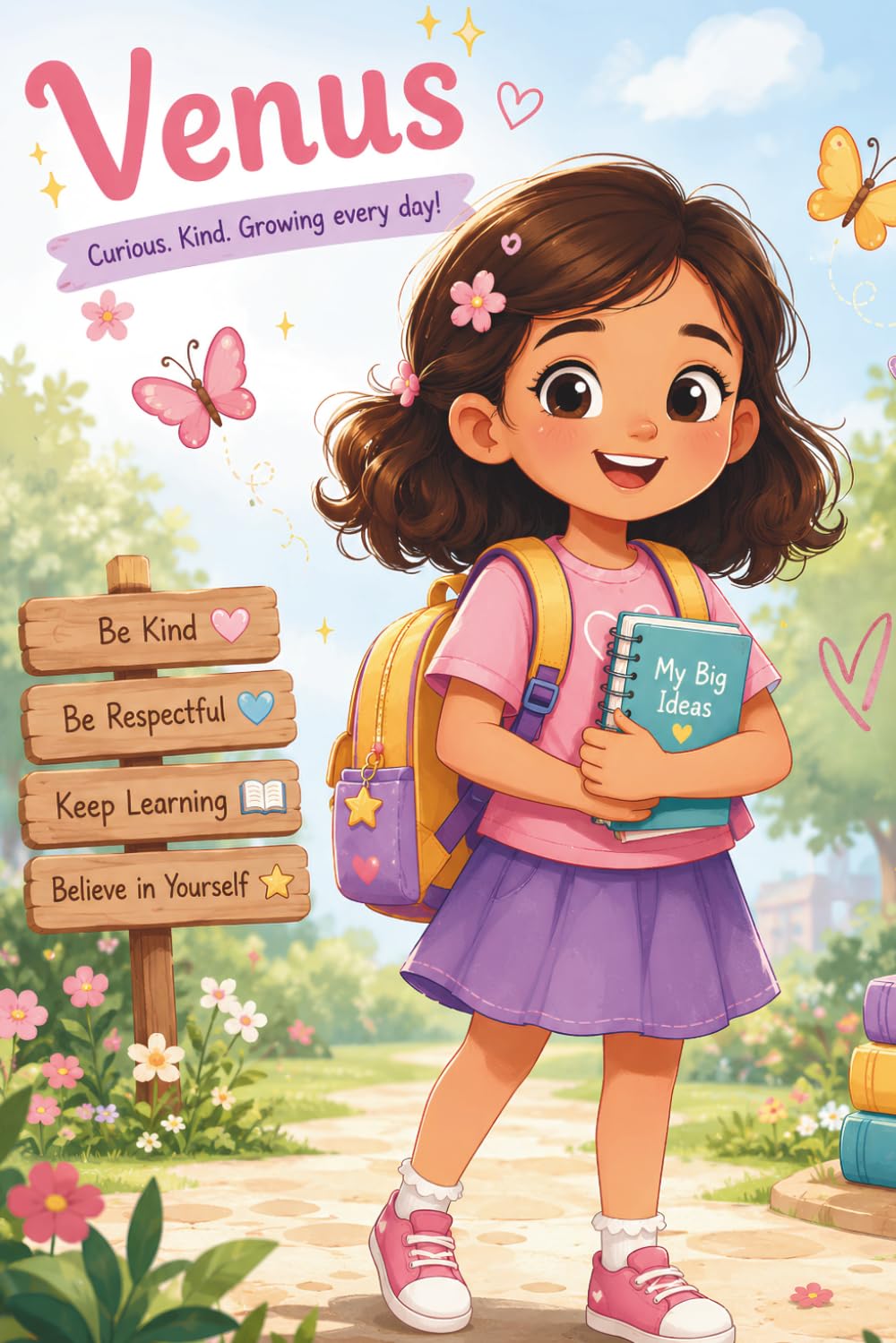 Venus and the Little Lessons of Kindness: A Heartwarming Story About Kindness, Sharing, and Growing Up (Venus Learns Little Lessons)