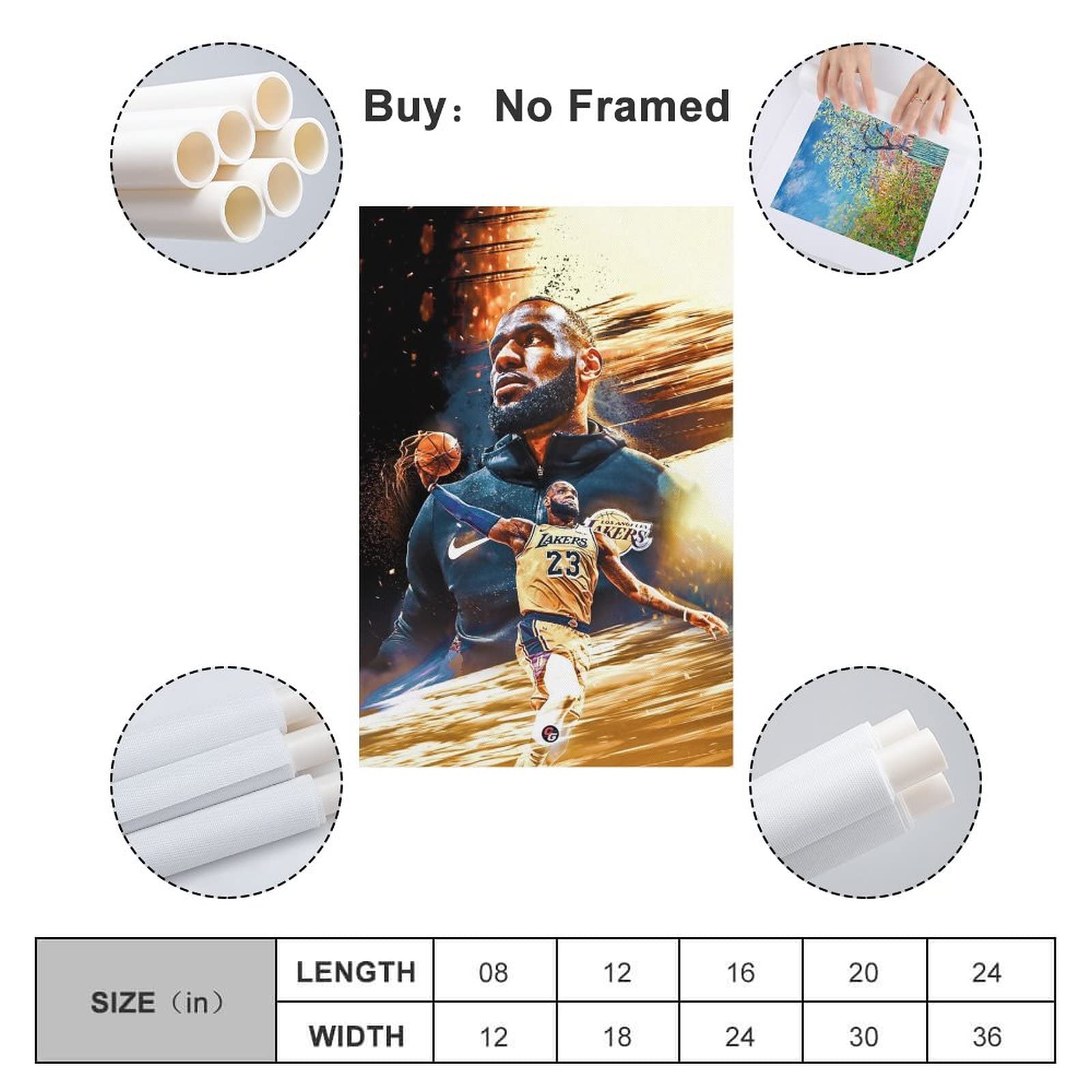 Amazon.co.jp: Lebron Jamesバスケットボールキングスーパースター