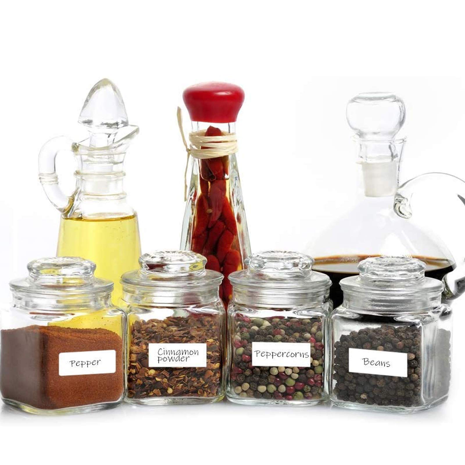 1000 Etichette Adesive Bianche 50x25mm - Rotolo Multiuso Per Casa E Ufficio - Foto 11