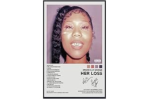 XIHOO Kerry dober Drake & 21 Savage Poster Her Loss Poster Album Cover Posters