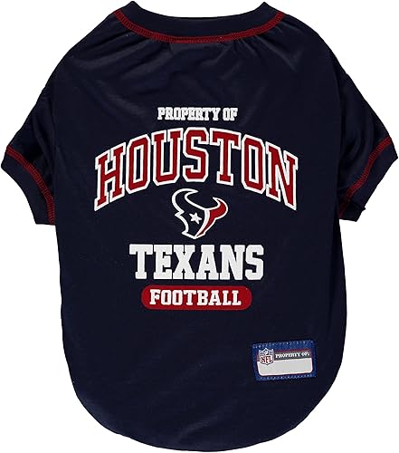 Vista 137 de Camisa de la NFL para mascota, para perros y gatos, duradera, 5 tamaños disponibles en 32 equipos de la NFL, camisetas de la NFL para mascotas