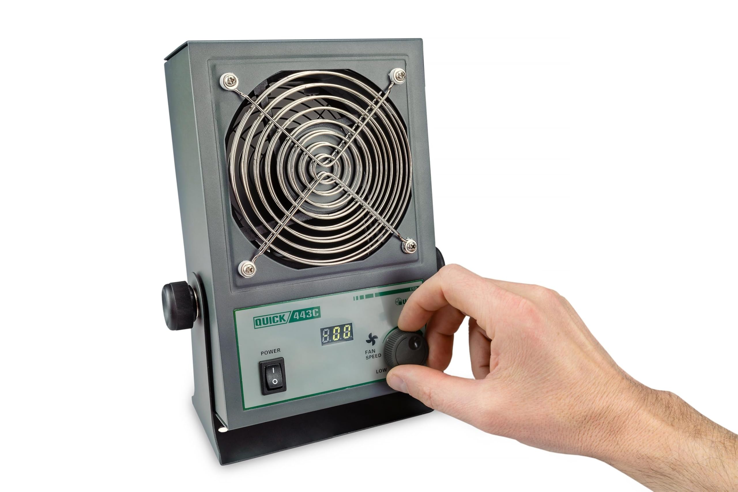 Quick 443C - Extractor de ionización estático para eliminar cargas electrostáticas no deseadas