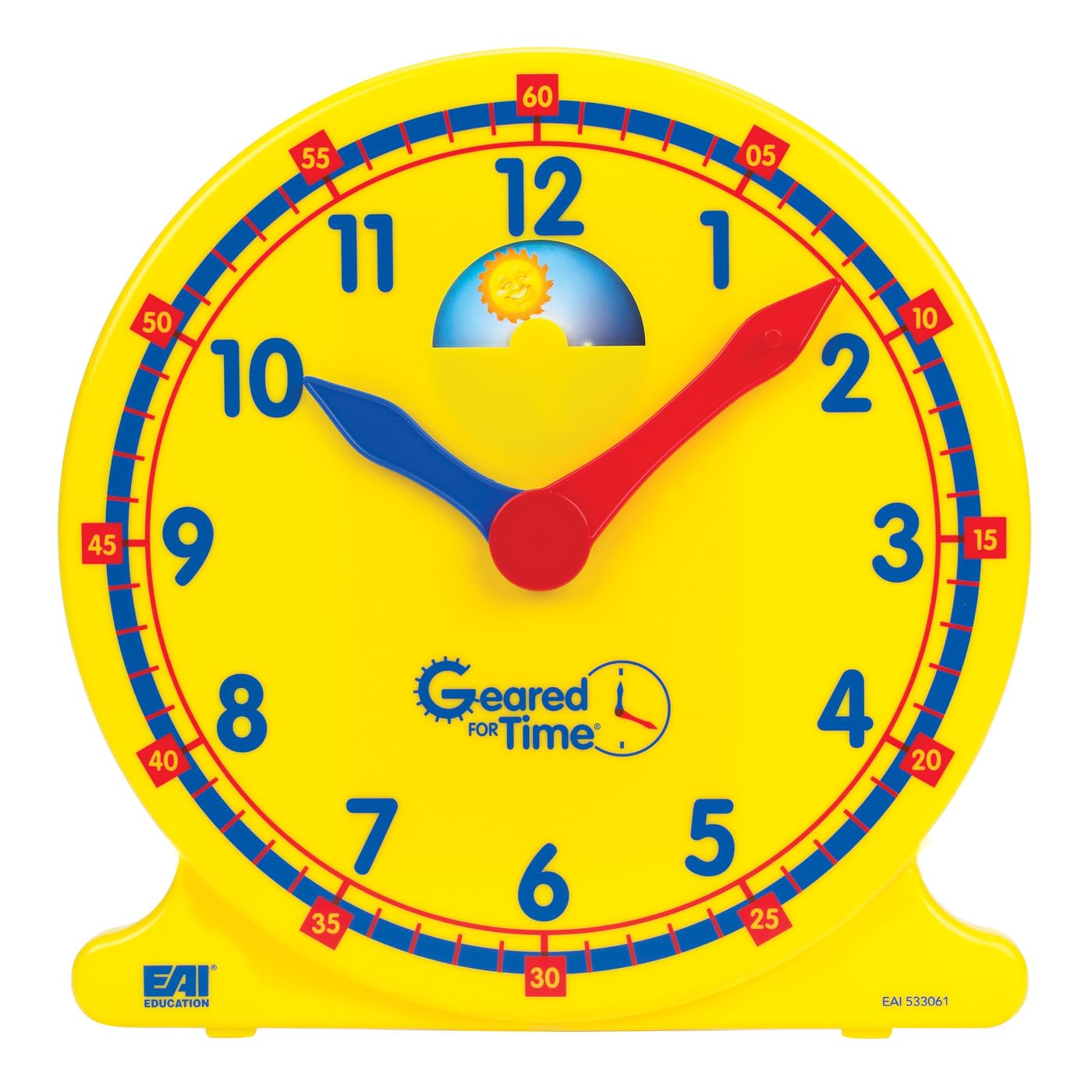 EAI Education Geared for Time Demonstration Clock