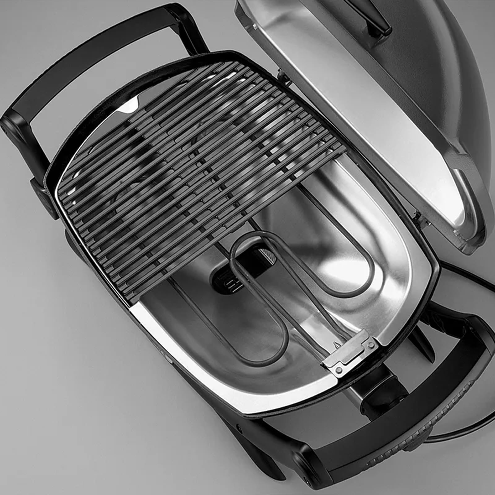 Élément chauffant 66631 Compatible avec les grilles électriques Weber Q140 Q1400, éléments chauffants en acier inoxydable 2200 W, référence OE# 80342, 80343, 65620