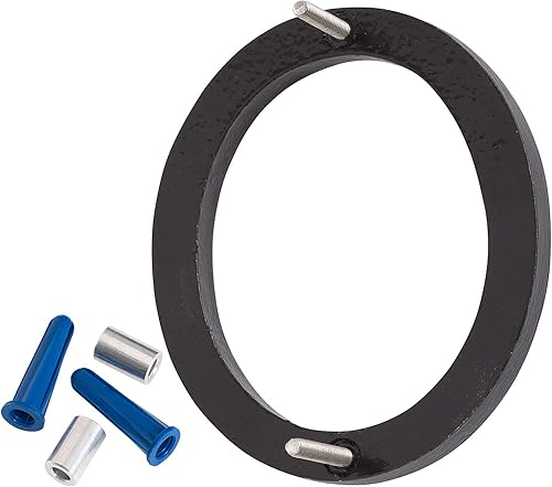 Miniatura 2 de Montague Metal Products MHN-24-F-BK2-0 Números de casa de dirección flotantes modernos de aluminio cepillado sólido, negro de dos tonos,