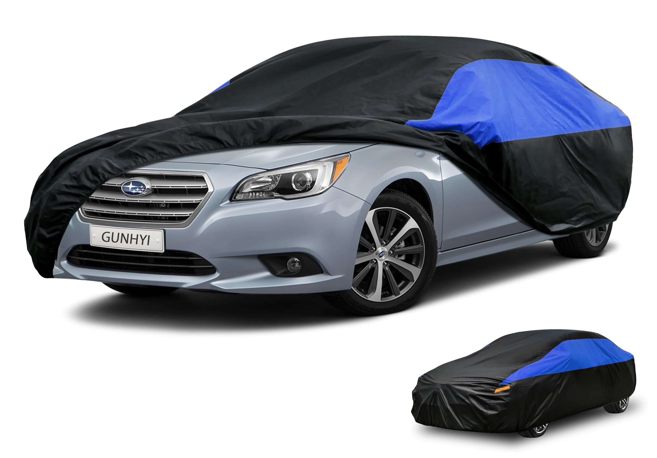 GUNHYI Car Cover Custom Fit Legacy (1990-2006) Waterproof All Weather, Lightweight Full Car Cover Outdoor Sun UV Rain Dust Snow Wind Protection.