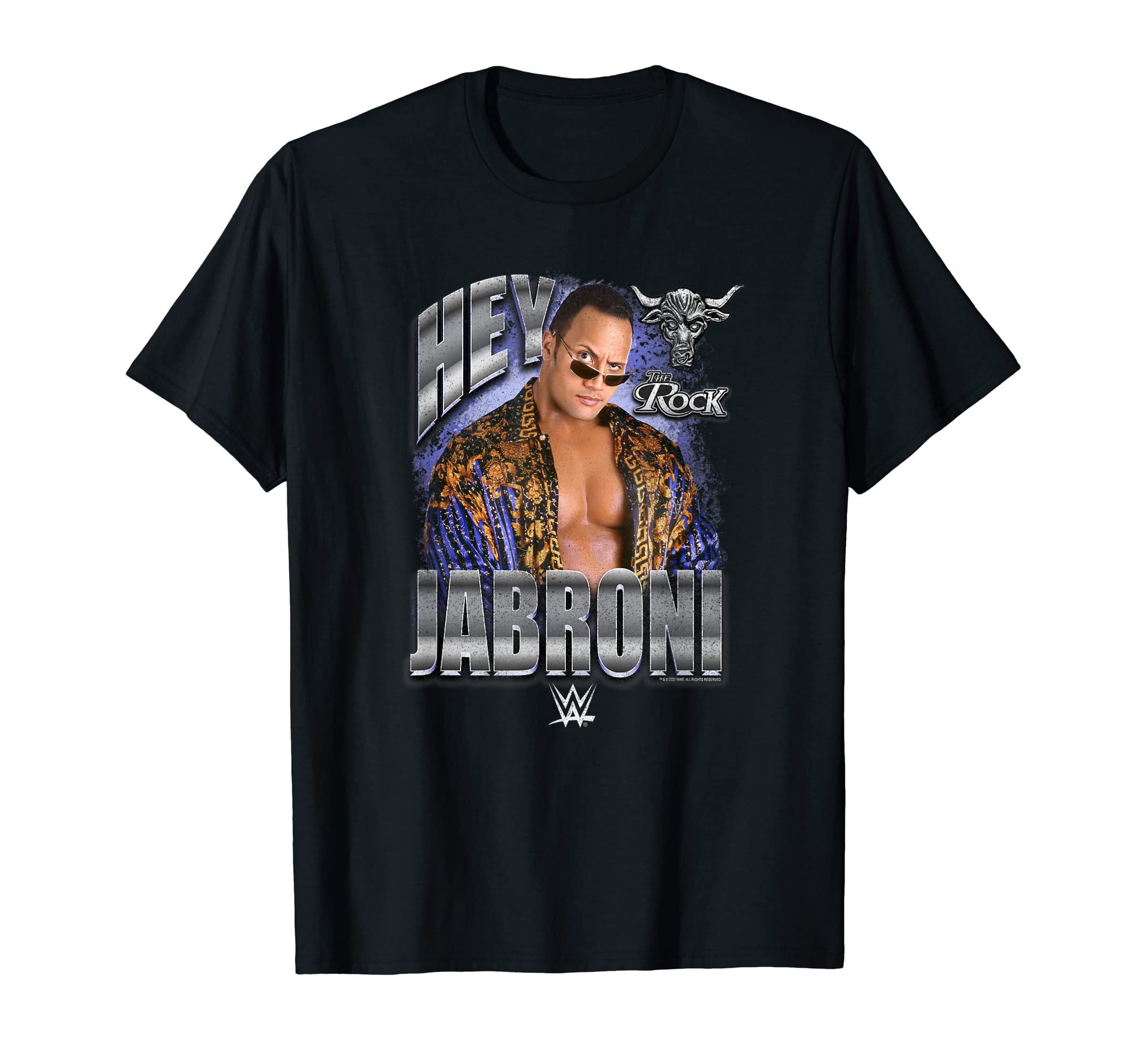 WWE The Rock Hey Jabroni Quote Poster T-Shirt