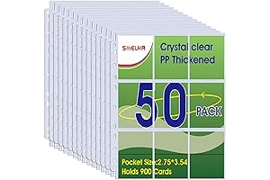 Premium 9-Pocket Page Protector for Sports & Trading Cards