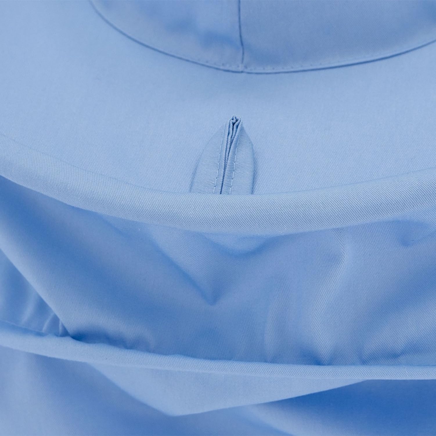 LYSON Kinderanzug mit abnehmbaren Hut Kinderoverall mit Schleier Kinderimkeranzug Schutzkleidung für Kinder, Imker Anzug Imkeranzug Schutz vor Bienen Blau Grösse 152