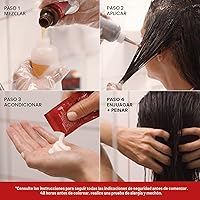 Vista 11 de Revlon ColorSilk with Bond Repair Complex, tinte permanente para el cabello negro, cobertura 100 % de las canas, tinte para el cabello sin amoníaco