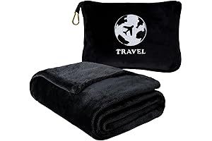 All-in-One Comfort: Travel Blanket and Pillow 2 in 1 for Seamless Journeys