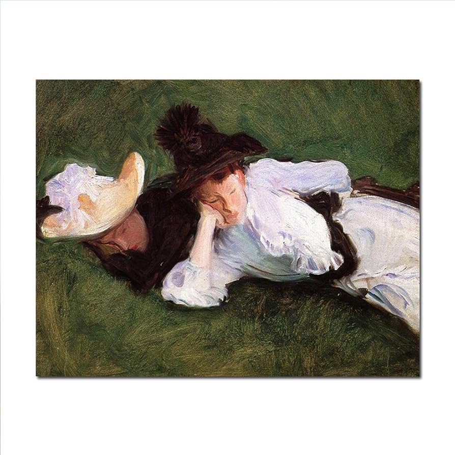 ジョン・シンガー・サージェント、ビーズを編む人、ヴェネチア、希少画集画 ヴェネツィア通り - John Singer Sargent | WikiOO.org - 百科事典