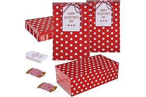 AISunGoo Valentine Treat Bags for Kids Classroom