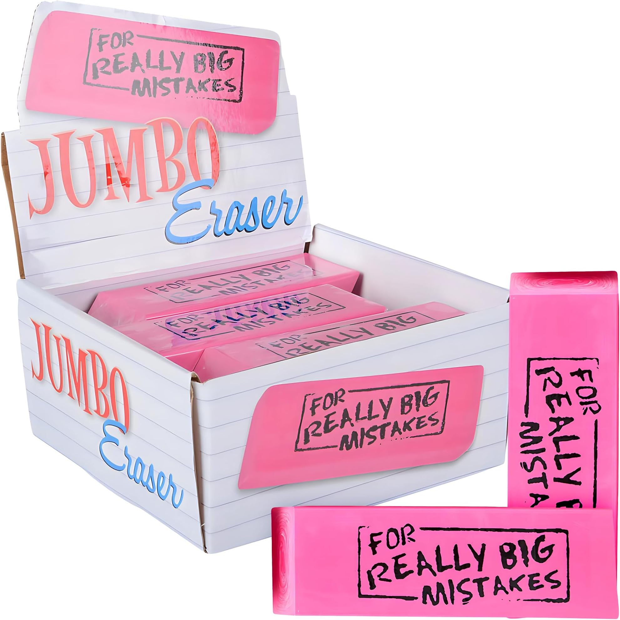 Rhode Island Novelty Jumbo Big Mistake Wedge Erasers