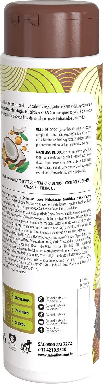 Buy Linha Tratamento Sos Cachos Salon Line Shampoo Coco 300 Ml Salon Line Treatment Sos Curls Collection Coconut Shampoo 10 14 Fl Oz Online In Indonesia B06xzlp1sh Buy Linha Tratamento Sos Cachos Salon Line Shampoo Coco 300 Ml Salon Line Treatment Sos Curls Collection Coconut Shampoo 10 14 Fl Oz Online In Indonesia B06xzlp1sh