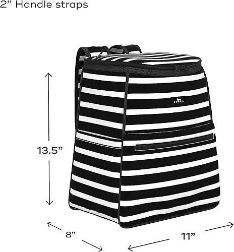Miniatura 3 de SCOUT Back In Action Mochila hielera  15 latas, bolsa térmica aislada con tapa ancha con cremallera con bisagras, bolsa para biberón, dos bolsillos