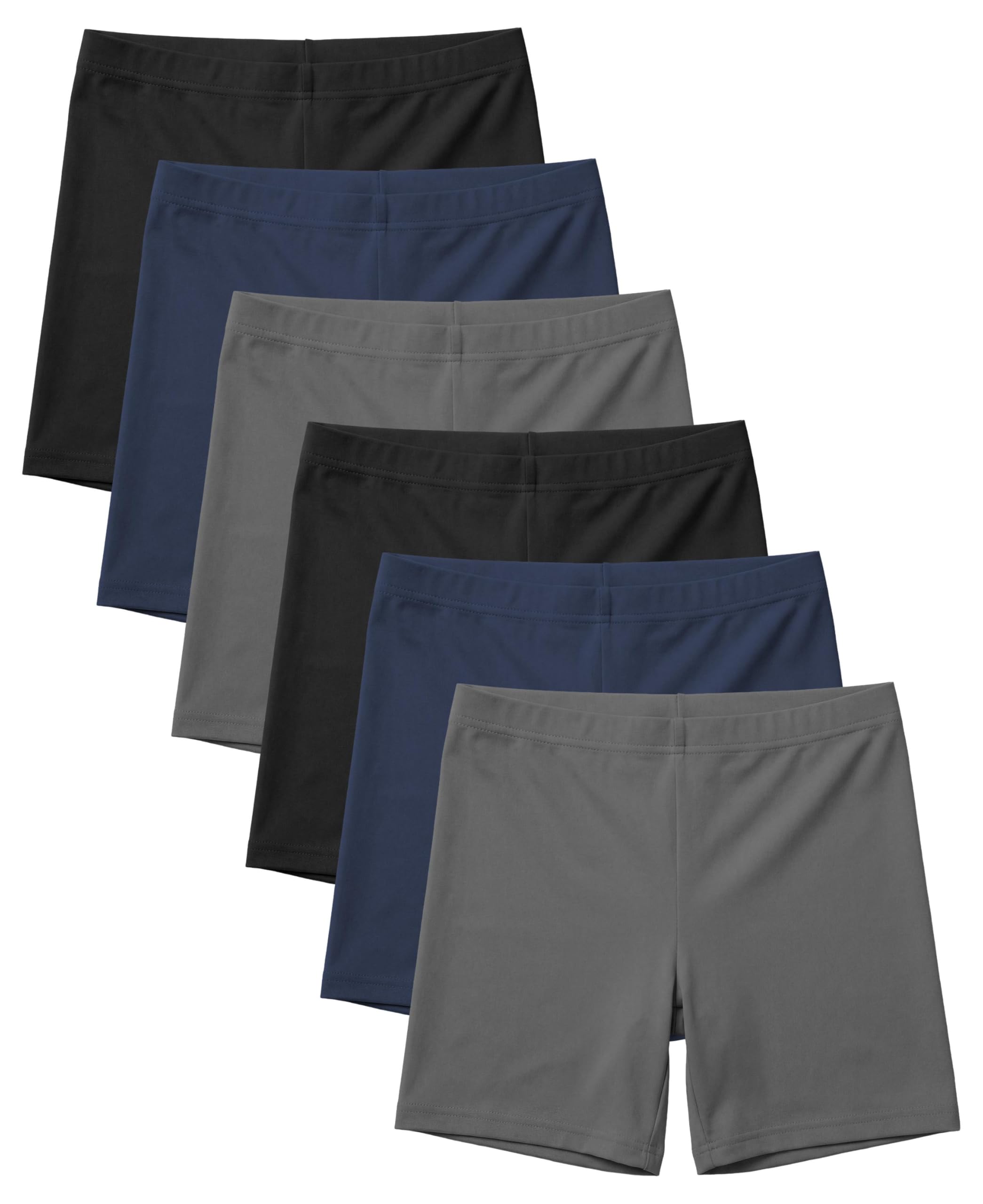 Sexy Basics Women's Ultra Soft Mini Bike Short | Spandex Workout Trunk Boxer | Multi Packs &amp; Colors