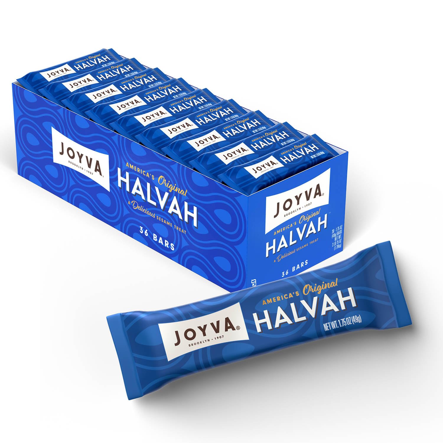 Joyva Halvah Original, 1.75oz Pack of 36 A Delicious