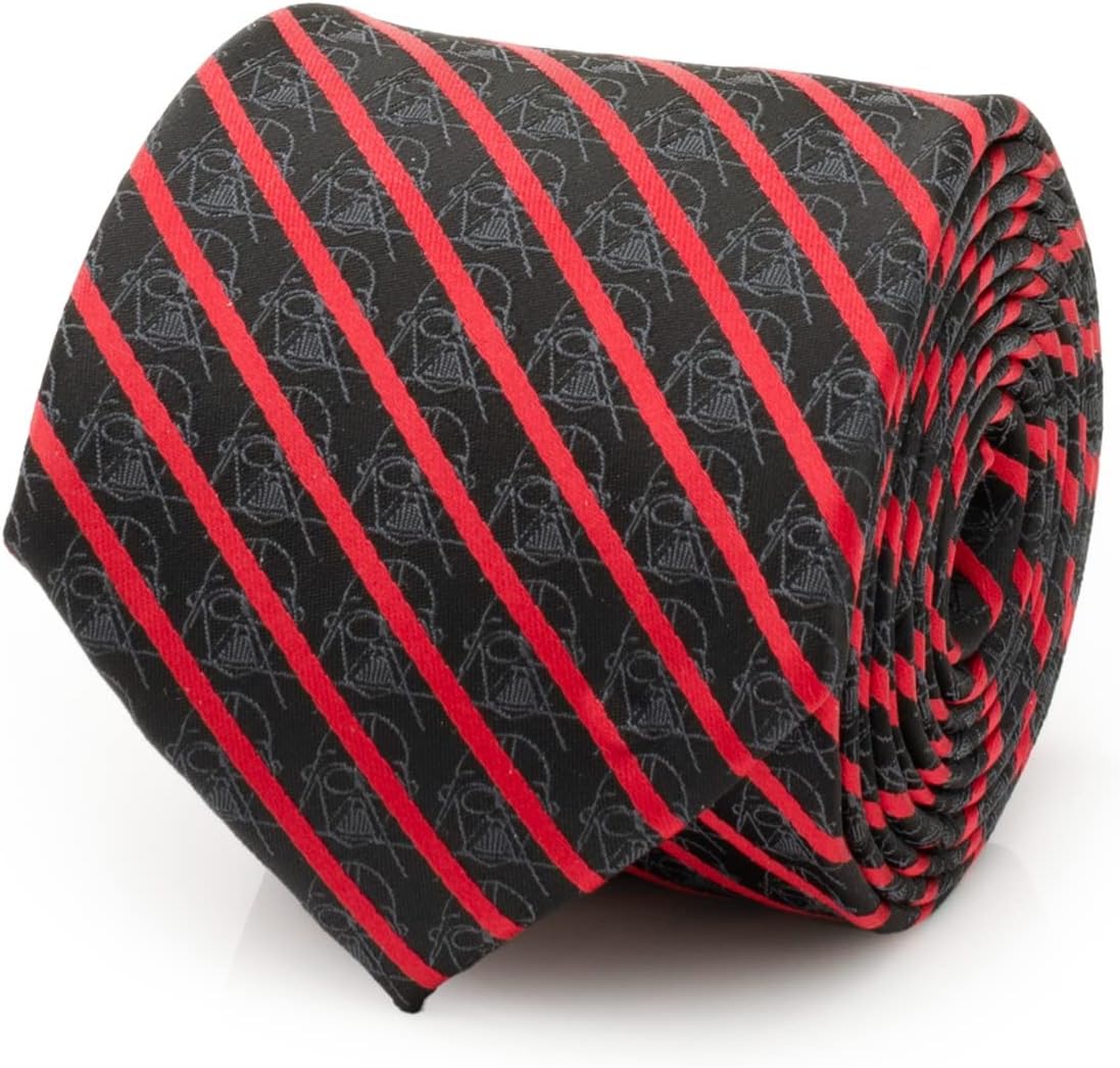 Cufflinks Inc. Star Wars Vader Stripe Black Men's Tie