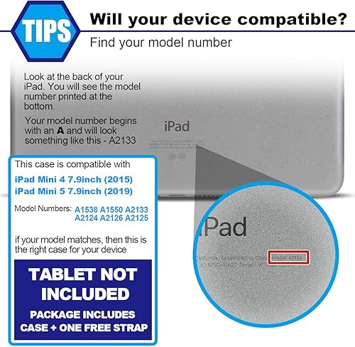 Miniatura 15 de SEYMAC stock Funda para iPad (A16) de 11ª/10ª generación de 11/10.9 pulgadas 2025/2022, funda de protección contra caídas de cuerpo completo