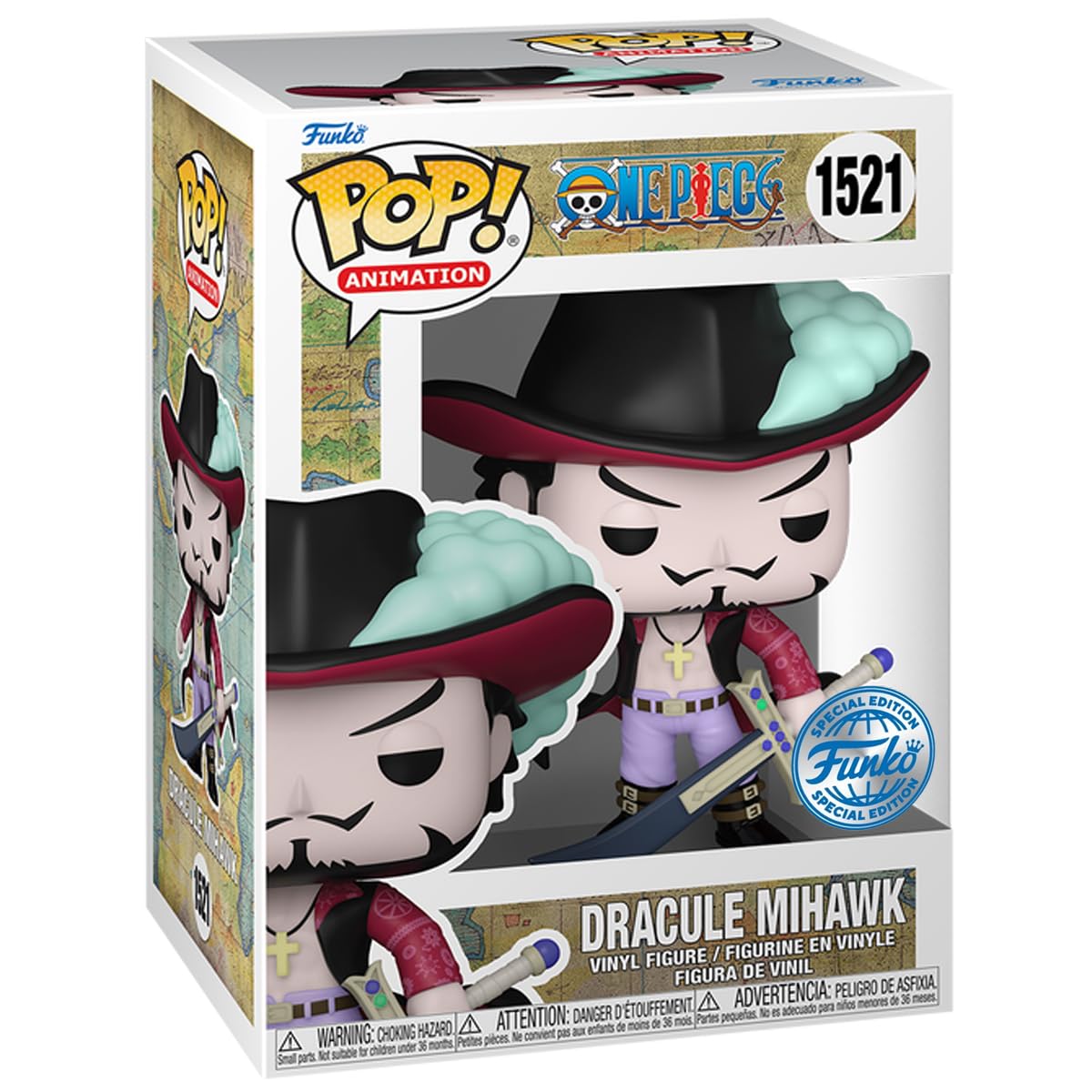 ONE PIECE - 激レアFUNKO POP! ワンピース　ジュラキュール　ミホーク　限定版 激レアFUNKO POP! ワンピース ジュラキュール ミホーク 限定版