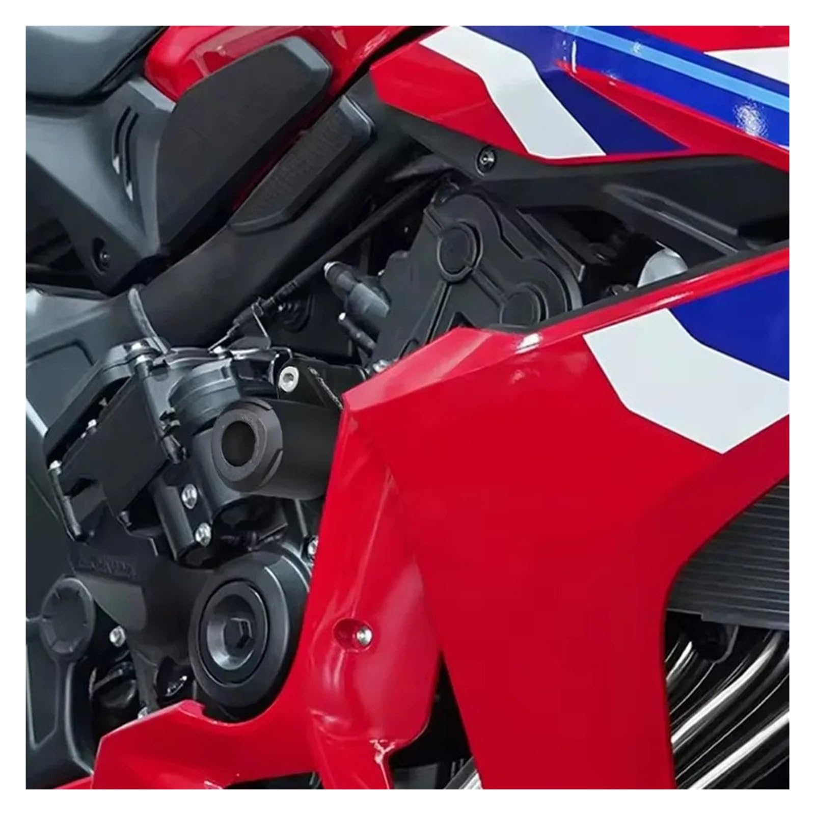 Topes Anticaida Compatible Con CBR650R CB650R 2024 2025 2026 Protector De Choque De Deslizadores De Marco Deslizadores de Marco protección(Electronic-clutch)