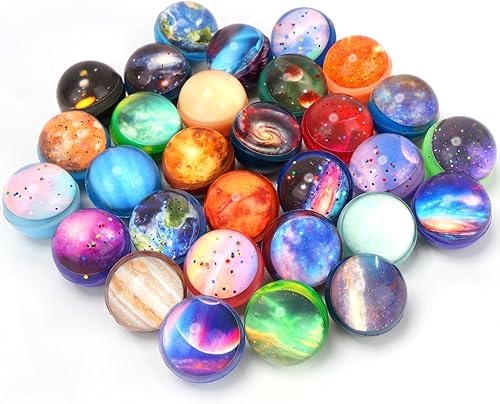 Pllieay 30 bolas hinchables de galaxia, bolas inflables espaciales de 1.28 pulgadas a granel, bolas de goma para recuerdos de fiesta de niños, disponible en Yaxa Colombia