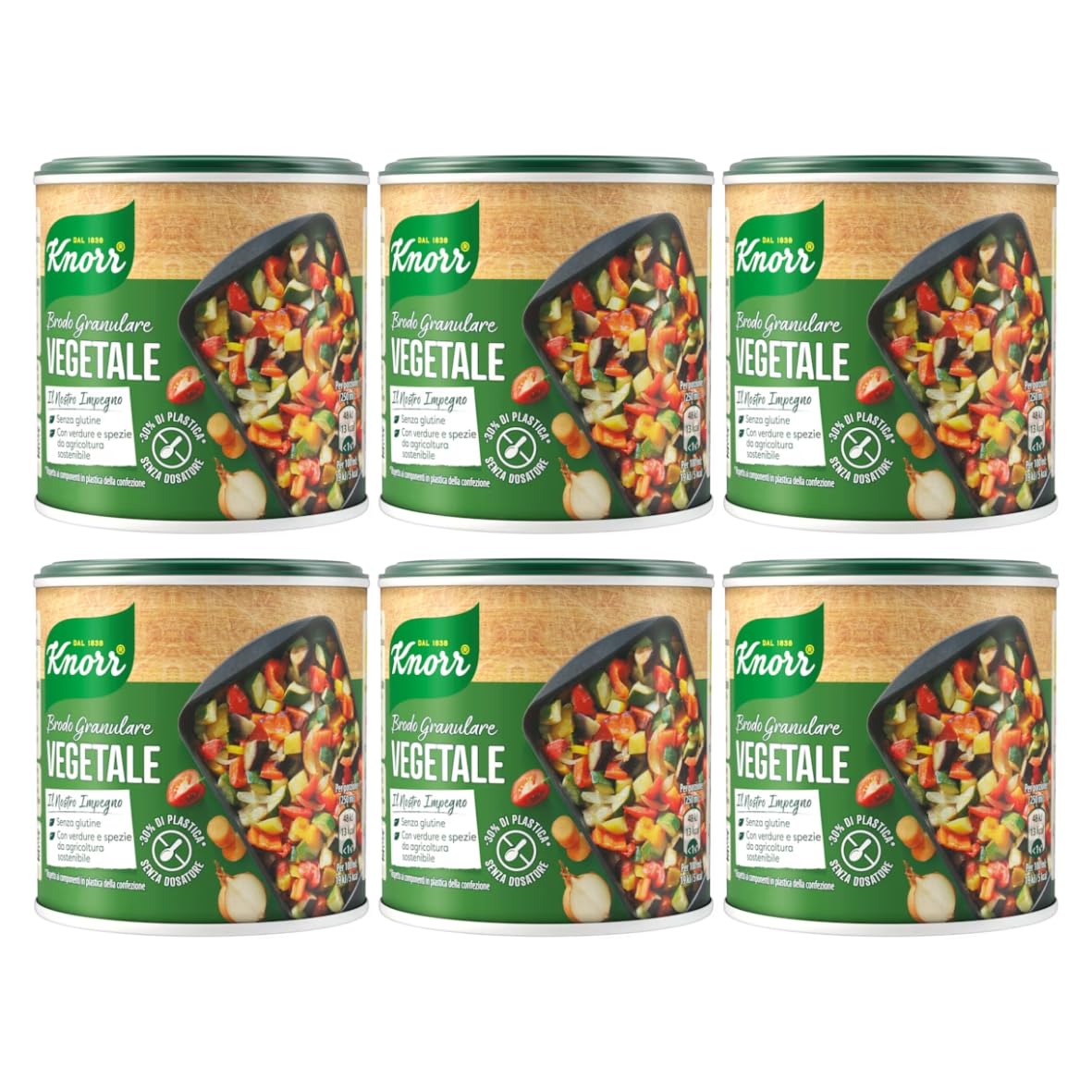 Brodo Granulare Knorr Vegetale 6 x 150 gr