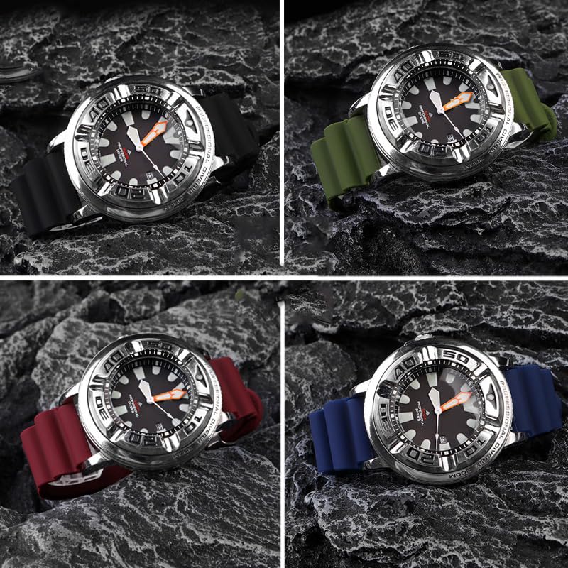 Modified Watchband For BJ8050 BJ8050-08E Stainless Steel Lug Connection Head Little Monster Bracelet Watch Strap3