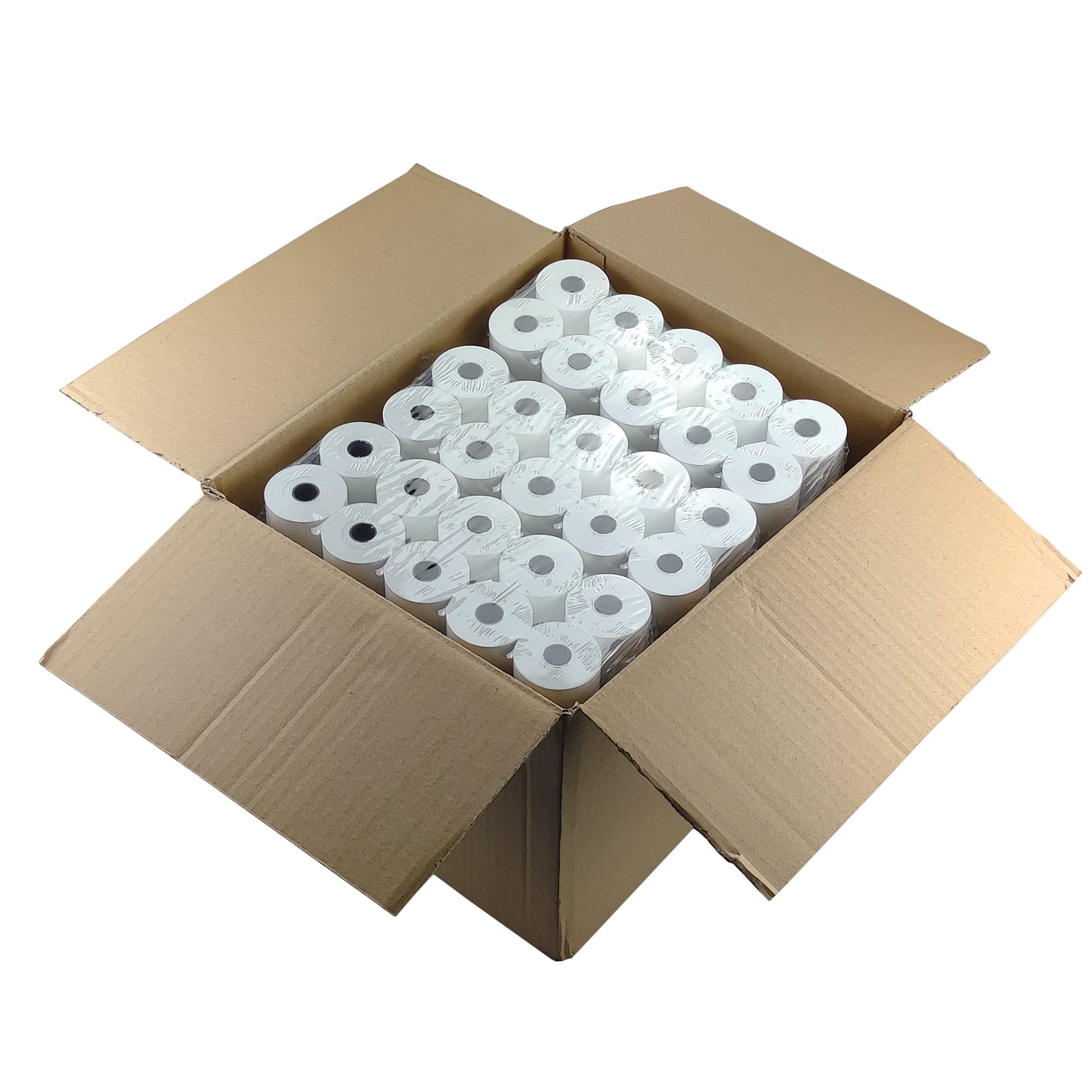 Netuno 280 x Thermorollen 28mmx13mmx25m Kassenrollen Thermopapier Bonrollen Additionsrollen Thermo-Bonrollen für Terminals Kassen-Drucker Bondrucker