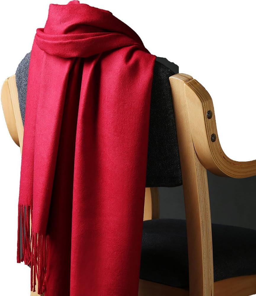 OHAYOMI Pashmina Shawl Wraps Cashmere Feel Soft Scarves Winter Warm Fashion Scarf Women Evening Dresses Wedding Bridesmaid - Image 7