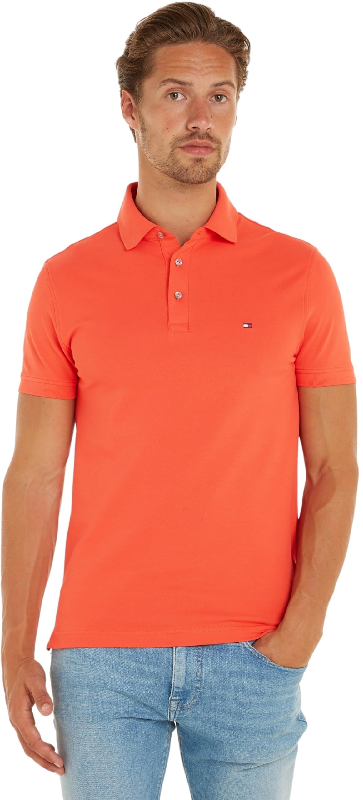 Tommy Hilfiger Polo de manga corta Hombre 1985 Slim Fit — view 87