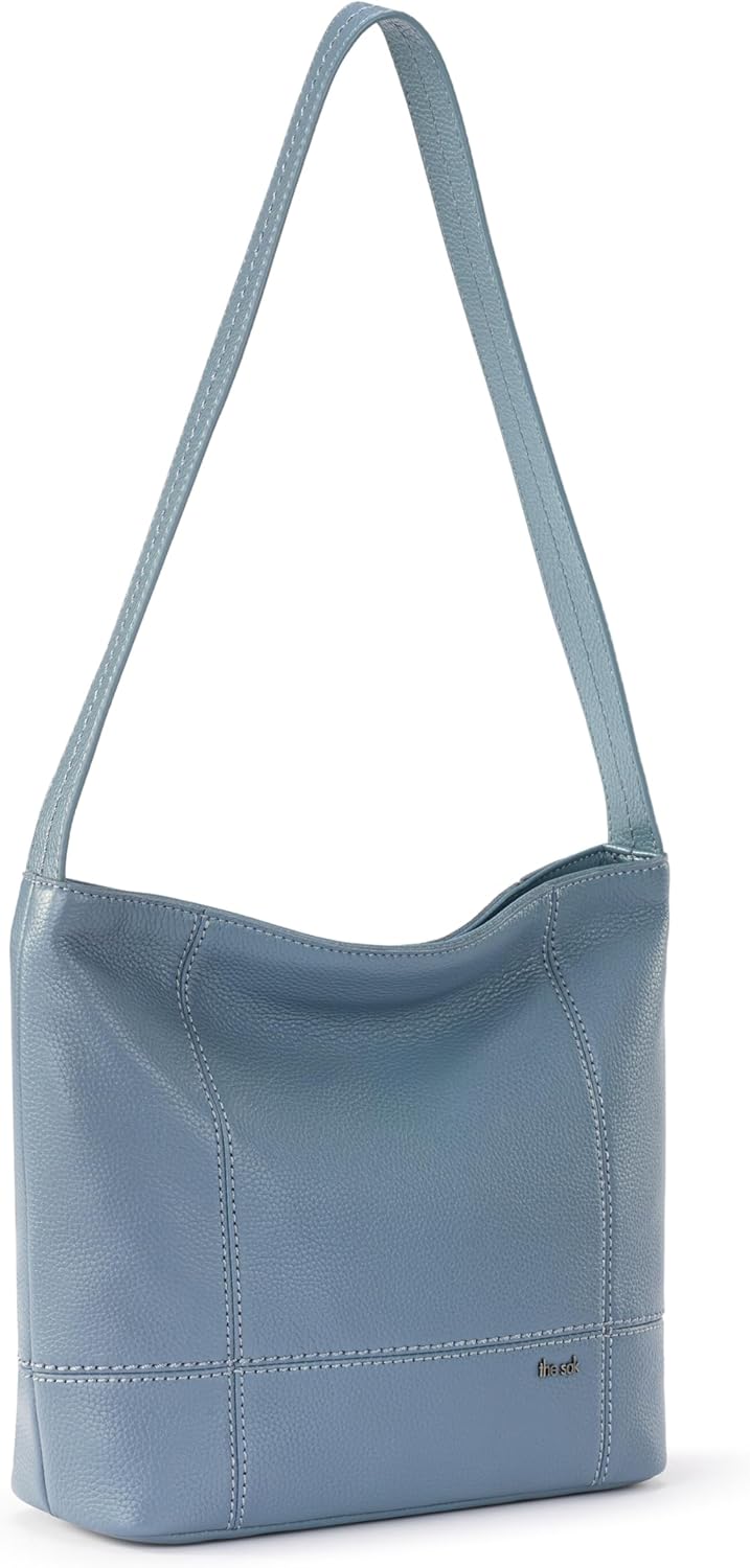 The Sak De Young Hobo Bag - Premium Leather Women's Handbag for Everyday & Travel - Durable, Large Purse With Zipper Pocket - Image 2
