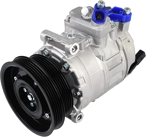 Autoround Compresor de aire acondicionado con embrague compatible con Volkswagen Jetta 2005-2014Beetle 2006-2017Passat 2012-2014Golf 2010-2014Rabbit