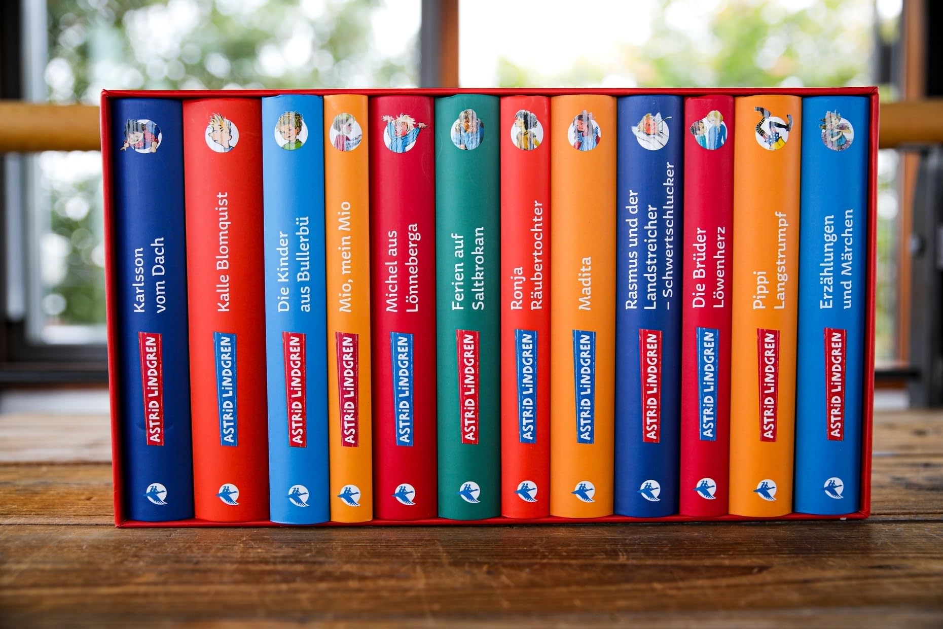 Astrid-Lindgren-Edition. Die schönsten Romane und Erzählungen für Kinder: Sammlung im Schmuckschuber, ideal für junge Leser ab 8 Jahren