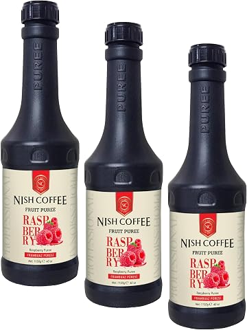 Nish Frambuaz Aromalı Püre Sos 1.150 Gr (3 paketi)