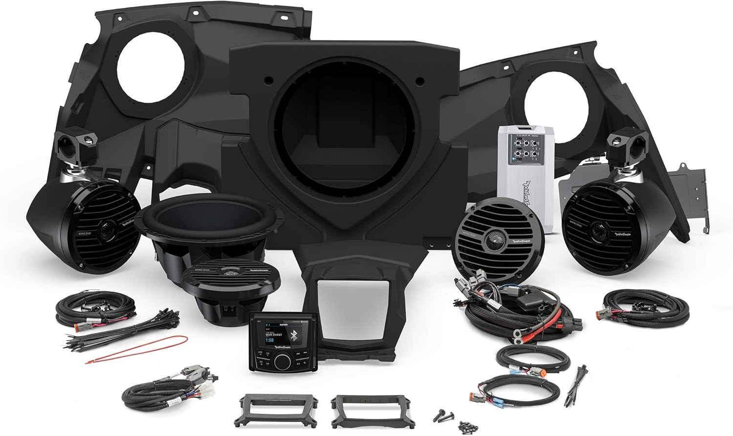 Rockford Fosgate X317-STAGE4 stereo kit for Maverick X3