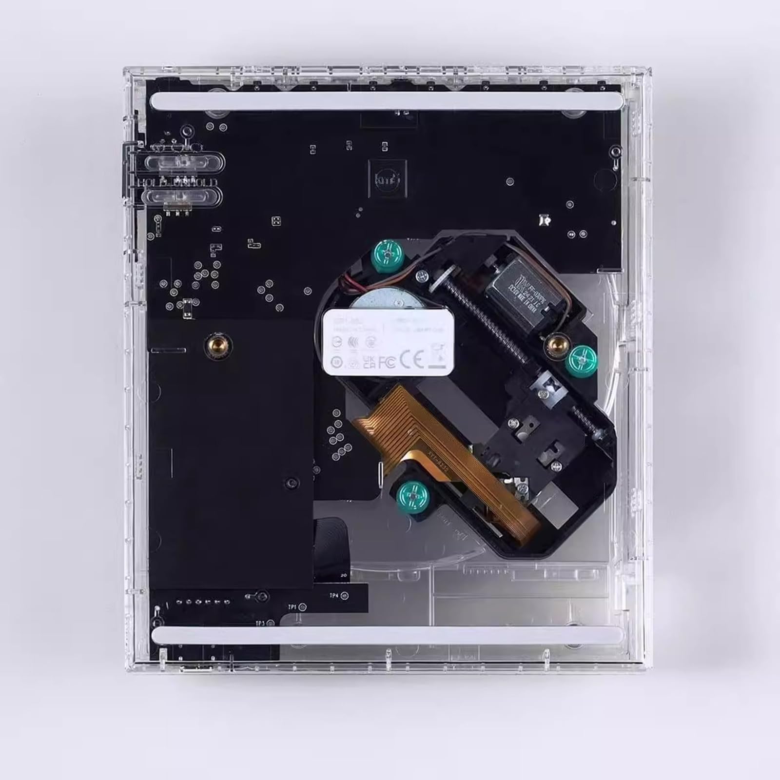 Lettore CD Bluetooth portatile con display a LED e uscita cuffie per Compact Disc