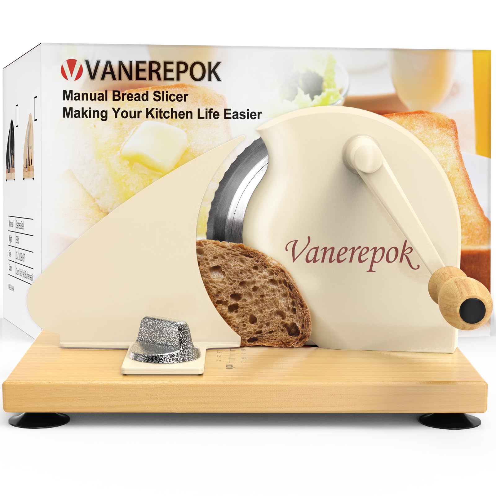vanerepok Manual Bread Slicer