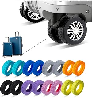 16-Pack Luggage Wheel Covers
