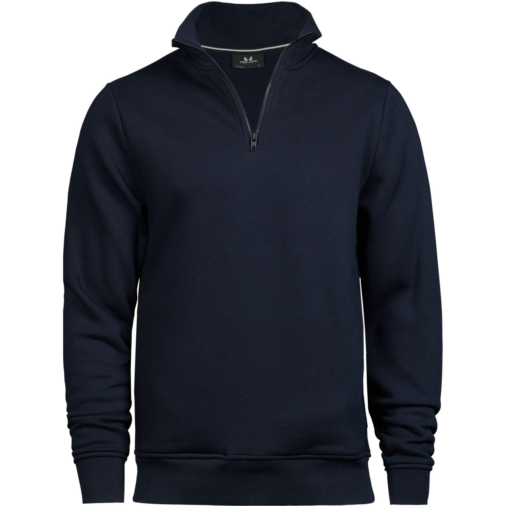 Tee Jays Navy Blue 5438 Half Zip Sweatshirt