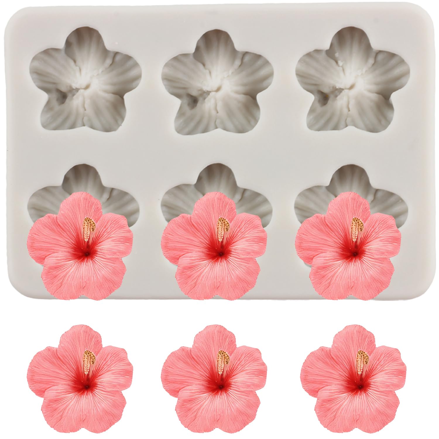 Lot De 4 Moules En Silicone En Forme De Libellule Pour