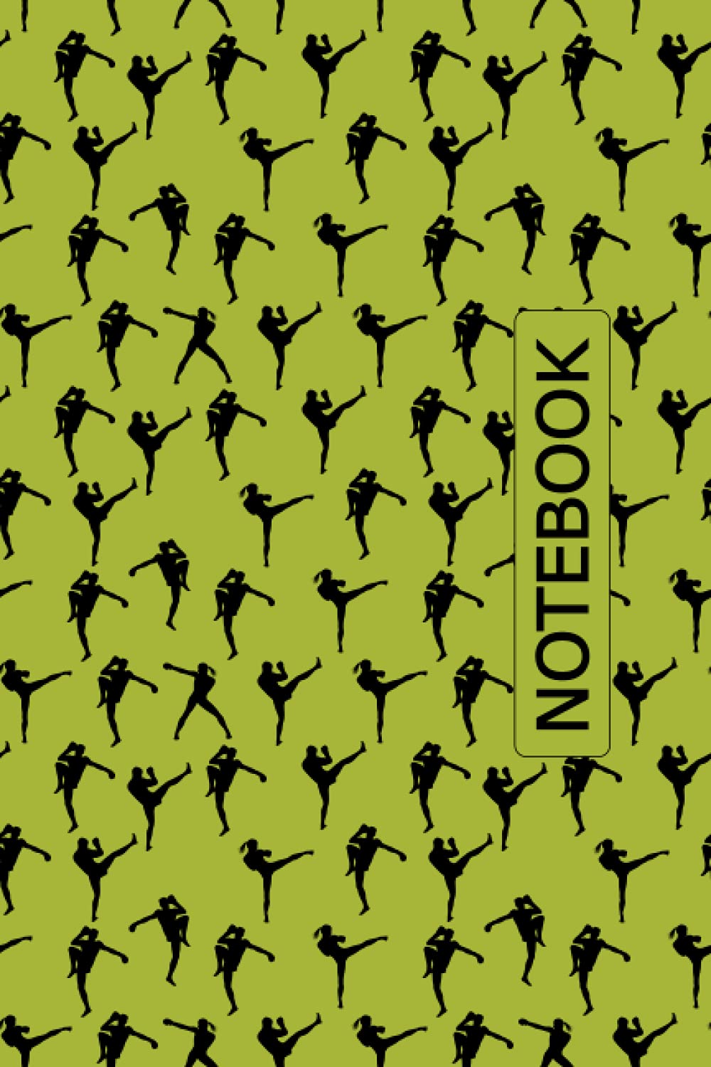 Kickboxing Notebook: Kickboxing Notebook Journal To Write Notes, Password, Notepad, To Do Lists - 6 x 9 Inches - 100 Pages