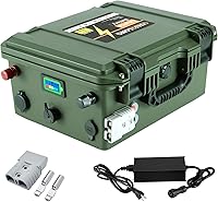 Vista 15 de Batería de litio de 36V 100AH con BMS inteligente de 120A y 16500 ciclos profundos, batería Lifepo4 de 36V 100AH con celdas de grado A para motor