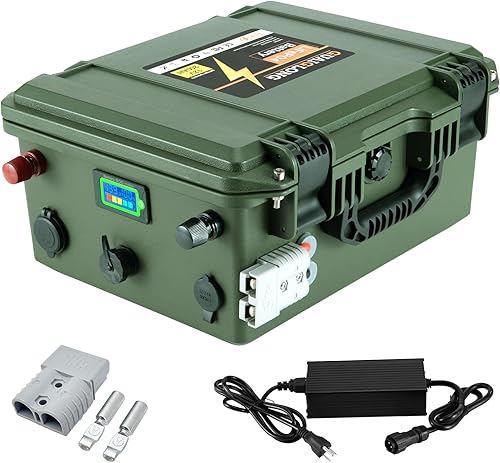 Miniatura 8 de GuaiGLong Batería LiFePO4 de 12 V 80 Ah, batería de motor de arrastre integrada 100 A BMS 1024Wh, más de 8000 baterías de litio de ciclo profundo de