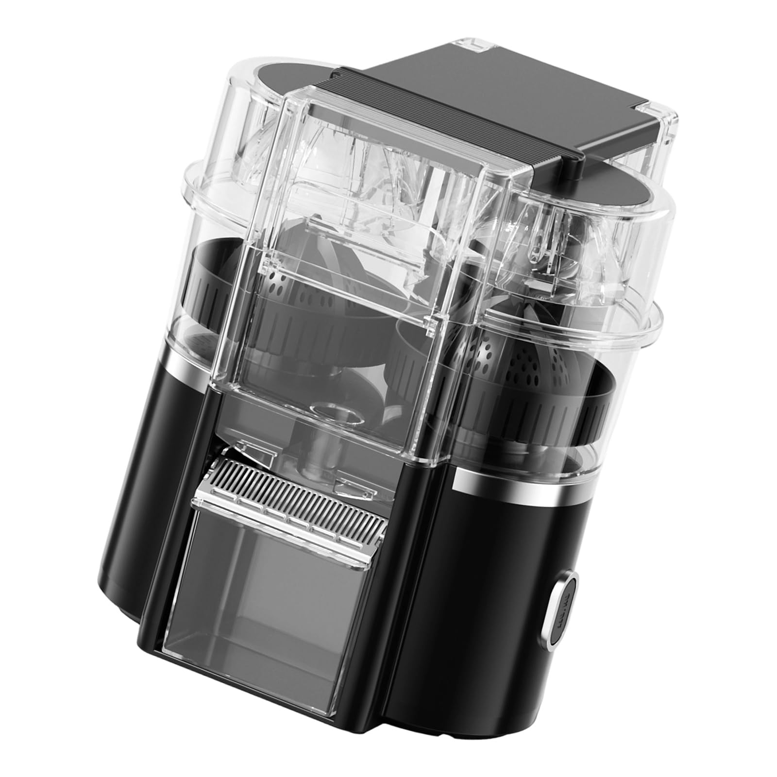 Exprimidor de cítricos automático portátil, doble cabezal recargable para uso doméstico, exprimidor de fiesta
