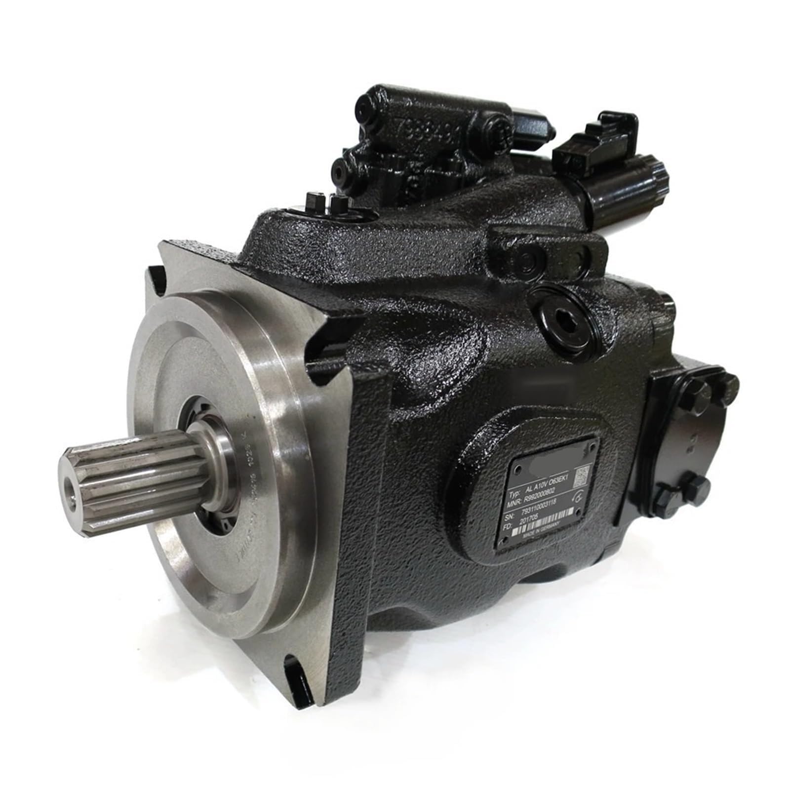 KXIWLUFV Hydraulic Gear Pump A10VO63 Axial Piston Variable AL A10VO63EK1F1/52L-VSD62N00T-S1677 R902423665